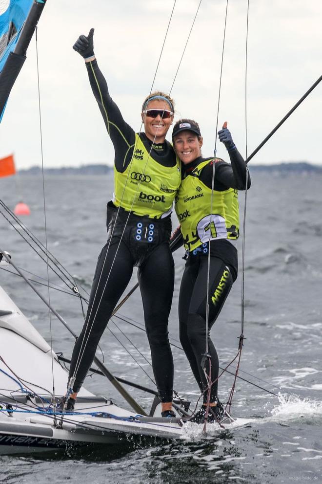 Charlotte Dobson and Saskia Tidey 49er FX Class - Kiel Week ©  Kieler Woche / segel-bilder.de